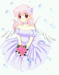  akazukin_chacha dress flower marin pink_hair 