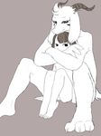  anthro asriel_dreemurr caprine chara_(undertale) child cub duo female fur goat human male male/female mammal nude semi sitting undertale video_games white_fur young 