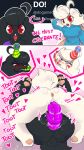 9:16 anal anal_penetration anthro anus big_butt big_ears black_body black_fur bodily_fluids breasts buckteeth bunny_hunter_(do!_games) butt clothed clothing dialogue dildo do!_games double_dildo duo eyes_closed feet female female/female floppy_ears fur genitals gesture hand_gesture hat headgear headwear heart_symbol hi_res huge_ears incest_(lore) lagomorph leporid looking_at_viewer lop_ears mammal meme nude one_eye_closed open_mouth party_hat pawpads penetration pink_anus pointing rabbit red_eyes sex sex_toy sibling_(lore) sister_(lore) sisters_(lore) tears teeth text thick_thighs two_soyjaks_pointing vaginal vaginal_penetration vulva white_body white_fur wide_hips yang_(bunny_hunter) yin_(bunny_hunter)