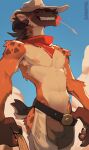 2026 anthro areola avriel_(peyotethehyena) biped claws clothed clothed_anthro clothed_male clothing countershade_torso countershading danomil digital_drawing_(artwork) digital_media_(artwork) facial_piercing fingers front_view fur hair hat headgear headwear hi_res hyena looking_at_viewer male mammal nipples nose_piercing nose_ring partially_clothed partially_clothed_anthro partially_clothed_male piercing ring_piercing septum_piercing septum_ring smile solo standing tail teeth topless topless_anthro topless_male