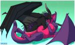 2020 5:3 absurd_res ambiguous/ambiguous ambiguous_gender belly bodily_fluids claws dragon duo feral genital_fluids genitals hi_res horn muscular mythological_creature mythological_scalie mythology nude owligatorstudios same_size_vore scalie stretched_vagina unbirthing vagina_holding_torso vaginal vaginal_fluids vore vulva wings