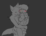 2020 animal_genitalia animal_penis anthro blush blushing_profusely bodily_fluids bra breasts canid canine canine_genitalia canine_penis canis censored cleavage clothed clothing colored digital_drawing_(artwork) digital_media_(artwork) dripping duo eyes_closed female fur genital_fluids genitals grey_background grey_body grey_fur half-closed_eyes hi_res hug hugging_another hugging_from_behind human human_on_anthro interspecies kangwolf licking male male/female mammal mosaic_censorship multicolored_body multicolored_fur mythological_canine mythological_creature mythology narrowed_eyes open_clothing open_mouth open_shirt open_topwear partially_clothed penis precum saliva sex shirt simple_background sweat teeth thigh_sex tongue tongue_out tony_(kangwolf) topwear two_tone_body two_tone_fur underwear werecanid werecanine werecreature werewolf white_body white_fur wolf