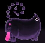animal_genitalia anus balls butt cheshire_cat_(species) darkner deltarune domestic_cat felid feline feline_genitalia felis feral friend_(deltarune) genitals grin heterochromia male mammal overweight overweight_feral penile_spines penis presenting presenting_hindquarters smile spade_tail tail undertale_(series) youtubepoopbirthday