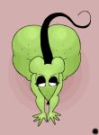 4_fingers absurd_res aliasing all_fours anthro artist_logo artist_name bedroom_eyes big_butt bubble_butt butt curvy_figure digital_media_(artwork) eyelashes femboy fingers freckled_butt freckled_face freckles fur green_body green_fur hi_res high-angle_view huge_butt huge_hips huge_thighs logo male mammal mouse murid murine narrowed_eyes randal_(thatdawgmurray) rodent seductive signature solo tail text thatdawgmurray thick_thighs wide_hips