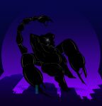 absurd_res anthro arachnid arthropod belly bodily_fluids claws drooling halloween hi_res holidays male massimo muscular pecs pincers pinup pose saliva scorpion sketch solo stinger trashcow venom
