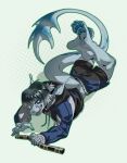 4_toes absurd_res alien anthro barefoot black_hair blue_eyes blue_pawpads bottomwear clothed clothing dragon eyeshadow feet hair hi_res hoodie jaro larger_male long_ears long_tail macro makeup male markings mioui mythological_creature mythological_scalie mythology pawpads paws scalie shorts size_difference soles solo tail toes topwear train vehicle