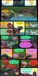 absurd_res comic dialogue dinosaur dragon dragonscape drekir english_text fantasy female feral fishing forl_(thepatchedragon) hi_res hiker_(thepatchedragon) jat_(thepatchedragon) male mother_(lore) mother_and_child_(lore) musical_instrument mythological_creature mythological_scalie mythology outside parent_(lore) parent_and_child_(lore) prehistoric_species rara_(thepatchedragon) reptile river saurischian scalie text thepatchedragon theropod water