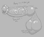 animal_genitalia animal_penis balls big_balls big_penis english_text equine_genitalia equine_penis generation_5_pokemon genitals hi_res huge_balls huge_penis hyper hyper_balls hyper_genitalia hyper_penis knot knotted_penis male monochrome nintendo penis pokemon pokemon_(species) scrotum_flap snekkobean snivy solo text