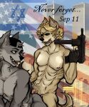  2boys 9/11 abs american_flag anal animal_ear_fluff animal_ears animal_nose arched_back artist_request ass backwards_hat baseball_cap black_gloves black_hat black_nose blonde_hair blue_sky building columbine_high_school_massacre covered_penetration dylan_klebold eric_harris finger_on_trigger fingerless_gloves fluffy_tail furrification furrowed_brow furry furry_male furry_with_furry gloves grey_fur gun hand_up handgun hat holding holding_gun holding_weapon israel israeli_flag looking_at_another magazine_(weapon) male_focus male_penetrated multiple_boys muscular muscular_arms muscular_male navel new_york_city nipples nude obliques open_mouth overlapped_images pectorals penis photo_background pubic_hair real_life sex sex_from_behind sharp_teeth sky smile submachine_gun sunglasses swept_bangs tail teeth tongue tongue_out tower true_crime united_states v_arms veiny_neck weapon wolf wolf_ears world_trade_center yaoi yellow_fur 