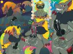 anthro anus ball_grab balls beach biped blush bodily_fluids breath broken_sex_toy butt claw_fingers claws cum day ejaculation fangs fluffy fluffy_balls fluffy_chest generation_5_pokemon genital_fluids genitals heat_(temperature) hi_res justiceposting knot knotted_penis leaking_cum light male markings moon musk musky_balls night nintendo panting penis pokemon pokemon_(species) precum presenting sex_toy solo sparkles star summer sun sunlight sweat teeth throbbing throbbing_penis zoroark