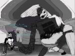 bungie cabal_(destiny) caramel_tiger destiny_(series) destiny_2 dialogue emperor_calus exo ghost_(destiny) guardian_(destiny) hi_res machine male masturbation observation robot spread_legs spreading voyeur