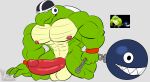 2026 4_fingers abs anthro areola armband armor artist_logo balls barazoku beak biceps big_balls big_muscles big_pecs big_penis bro_(koopa) chain chain_chomp chomp_bro daikuhiroshiama erect_nipples erection fingers genitals green_body grey_background hammer_bro headgear headgear_only helmet helmet_only hi_res holding_chain holding_object huge_muscles huge_pecs huge_penis humanoid_genitalia humanoid_penis kneeling koopa logo male mario_&amp;_luigi:_superstar_saga mario_and_luigi_(series) mario_bros mostly_nude mostly_nude_anthro mostly_nude_male mouth_closed muscular navel nintendo nipples no_irises no_pupils pecs penis quads red_areola red_armband red_nipples red_penis reference_image reptile scalie shell simple_background solo sphere_creature superstar_saga thick_neck thick_penis triceps turtle watermark