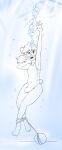 2024 4_fingers absurd_res air_bubble ankles_tied anthro aquaphilia asphyxiation ball_and_chain bear blue_and_white bound bubble bulge byondrage clothed clothed_anthro clothing crossdressing digitigrade diving_mask drowning erection erection_under_clothing erection_under_swimwear erotic_asphyxiation eye_markings facial_markings feet femboy fingers full-length_portrait fully_submerged fur hair hand_on_mouth head_markings hi_res hindpaw male male_anthro mammal markings mask monochrome motion_lines navel_outline one-piece_swimsuit paws ponytail portrait reaching_up scut_tail short-faced_bear short_tail sideless_clothing sideless_swimsuit simple_background slim_anthro slim_male smaller_version_at_source solo spectacled_bear swimwear tail tight_clothing ucu_harrey ucumar underwater water whisker_spots