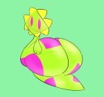 :3 ambiguous_gender apode big_butt butt darkner deltarune draconcopode dumpnfwump elemental_creature flora_fauna floradinn glistening glistening_body glistening_butt hand_on_butt hand_on_own_butt hi_res huge_butt legless looking_at_viewer looking_back looking_back_at_viewer naga plant presenting presenting_hindquarters serpentine smile solo undertale_(series)