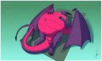 2020 after_vore andromorph_(lore) claws digitigrade dragon female feral genitals hi_res horn mythological_creature mythological_scalie mythology navel nude owligatorstudios same_size_vore scalie solo tongue tongue_out unbirthing vaginal vore vulva wings