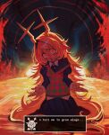 anthro deer deltarune dialogue english_text female hair hi_res horn lake lightner long_hair looking_at_viewer mammal noelle_holiday open_mouth smile smiling_at_viewer snowgrave solo teeth text tongue undertale_(series) yos_ev666