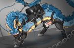 bdsm blush bodily_fluids bondage bondage_gear boots bound chwiryong clothing collar cuff_(restraint) cum cum_circulation cum_in_mouth cum_in_self cum_inside dragon drinking drinking_cum drinking_own_cum ear_piercing ear_tag eastern_dragon ejaculation feral footwear gag genital_fluids genitals hi_res hoof_boots horn luterre male mythological_creature mythological_scalie mythology penile penis penis_milking penis_milking_machine petplay piercing ponyplay restraints roleplay scalie shoes solo tail tail_cuff tail_tied