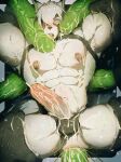 3:4 abdominal_bulge anal anal_penetration anthro balls big_balls big_penis blush bodily_fluids canid canine canis cum cum_in_ass cum_inside ethereal_(zzz) excessive_cum excessive_genital_fluids eye_roll forced gangbang genital_fluids genitals group group_sex hi_res leg_grab licking male male/male mammal mihoyo muscular muscular_male nipples oral penetration penile penis penis_lick rape rough_sex sex thigh_grab thiren tongue vo7gu46xduh36 von_lycaon wolf zenless_zone_zero