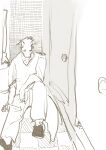 absurd_res anthro bathroom dragon european_mythology hi_res lee2026 lying male mythological_creature mythological_scalie mythology public_restroom restroom_stall sad scalie sitting solo toilet western_dragon