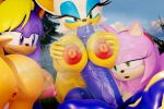 3:2 3d_(artwork) absurd_res amy_rose anthro archie_comics bat bernadette_hedgehog big_breasts big_butt big_penis blender_(artwork) bodily_fluids body_worship breast_play breasts butt collaborative collaborative_fellatio collaborative_oral collaborative_sex digital_media_(artwork) dikol echidna eulipotyphlan fellatio female genital_worship genitals group hedgehog hi_res huge_penis male male/female mammal monotreme musk oral penile penis penis_worship rouge_the_bat sega sex sonic_adventure sonic_the_hedgehog sonic_the_hedgehog_(archie) sonic_the_hedgehog_(comics) sonic_the_hedgehog_(series) sweat tikal_the_echidna titfuck