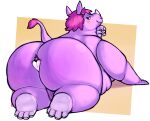 1_horn 2026 absurd_res all_fours almost_fully_inside ambiguous_gender anal anal_head_gulp anal_vore animal_crossing anthro anthro_pred belly big_butt blush breasts butt canid canine canis canon_x_oc digital_media_(artwork) domestic_dog dominant dominant_female double_chin duo eyelashes eyes_closed face_squish facial_horn fat_arms feet female female/ambiguous female_(lore) female_pred finger_on_chin genitals hair hi_res hooves horn huge_butt larger_dom larger_female larger_pred lidded_eyes living_insertion looking_back mammal nintendo nose_horn nude obese obese_anthro obese_female onomatopoeia overweight overweight_anthro overweight_female pink_hair pink_pubes pubes purple_body rear_view renee_(animal_crossing) rhinoceros short_hair simple_background size_difference smile smirk smug soles sound_effects squish submissive submissive_ambiguous swap_(smash-chu) tail text unguligrade vore vulva weight_difference willing_prey wobble yummyyummie