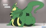 2023 absurd_res after_vore anus balls belly big_balls big_belly degyn_sefer dialogue digitigrade dragon english_text eyewear genitals glasses hi_res huge_balls huge_belly hyper hyper_balls hyper_belly hyper_genitalia male male_pred mythological_creature mythological_scalie mythology nude owligatorstudios prey_bulge scalie simple_background solo spread_plates taur text vore wings