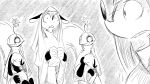 16:9 american_opossum anthro armor bless_(dragonweirdo) bodily_fluids canid canine canis clothing cracked crown crying daisy_(dragonweirdo) domestic_dog dragonweirdo female flower group hand_on_shoulder headgear helmet hi_res holding_throat male mammal marsupial military_uniform monochrome plant puck_(dragonweirdo) rodent sciurid tears tiara tree_squirrel trio uniform virginia_opossum widescreen wiping_tears worried