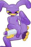 2026 3_toes 4_fingers abdominal_bulge absurd_res anal anal_penetration anthro areola balls biped black_eyes blush blush_lines clothing digital_drawing_(artwork) digital_media_(artwork) dildo dildo_in_ass dildo_insertion erection eyebrows feet fingers genitals glans glistening glistening_balls glistening_body glistening_eyes glistening_genitalia glistening_penis glitch_productions gloves gloves_only handwear handwear_only hi_res holding_dildo holding_object holding_penetrable_sex_toy holding_sex_toy humanoid_genitalia humanoid_penis jax_(tadc) lagomorph leporid long_ears looking_down male male_anthro mammal masturbation mostly_nude mostly_nude_anthro mostly_nude_male nipple_dip nipples object_in_ass penetrable_sex_toy penetration penile penile_masturbation penis purple_areola purple_balls purple_blush purple_body purple_dildo purple_eyebrows purple_glans purple_nipples purple_penis rabbit sex_toy sex_toy_in_ass sex_toy_insertion simple_background solo spread_legs spreading teeth the_amazing_digital_circus toes vein veiny_penis white_background xvx_magenta yellow_clothing yellow_gloves yellow_handwear yellow_sclera yellow_teeth