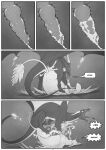 anal anal_knotting anal_penetration anus avian beak bodily_fluids clenched_eyes comic cum cum_in_ass cum_inside cum_on_belly cum_on_body cum_on_neck cum_on_paw cum_on_penis cum_on_self cum_splatter cum_spurt cum_strand cumshot dialogue dragon duo ejaculation european_mythology eyes_closed feathered_wings feathers feral feral_on_feral feral_penetrated feral_penetrating feral_penetrating_feral gasp genital_fluids genitals greyscale gryphon hi_res holding_penis horn intense_orgasm internal internal_anal knot knotting magic male male/male male_penetrated male_penetrating male_penetrating_male membrane_(anatomy) membranous_wings monochrome mythological_avian mythological_creature mythological_scalie mythology open_beak open_mouth orgasm_face paws penetration penile penile_penetration penis penis_in_ass penis_in_hand rast roaring scalie sex speech_bubble tail text western_dragon wings