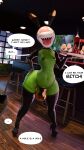 3d_(artwork) 4k 9:16 absurd_res alcohol anthro beverage big_butt black_clothing black_latex black_legwear black_thigh_boots black_thigh_highs boots bulge bunny_costume butt clothing container costume cup dialogue digital_media_(artwork) dododragon56 elemental_creature english_text flora_fauna footwear gender_confusion hi_res high_heels inside latex latex_boots latex_clothing latex_footwear latex_legwear latex_shrug_(clothing) latex_thigh_boots latex_thigh_highs latex_thong latex_topwear latex_underwear legwear male mario_bros nintendo pasties piranha_plant plant profanity shoes shrug_(clothing) smile solo speech_bubble text thick_thighs thigh_boots thigh_highs thong tongue topwear underwear waiter wine