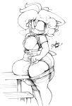 anthro areola athletic_wear bench big_breasts big_diaper black_and_white blush blushing_profusely bodily_fluids bottomwear bottomwear_down breasts breath bulge_on_table clothed clothing clothing_lift diaper diaper_bulge diaper_on_table diaper_under_clothing diaper_under_shorts ears_down english_text eulipotyphlan eyelashes fan_character furniture gynomorph hair hedgehog hi_res huge_breasts huge_diaper intersex looking_aside mammal monochrome motion_lines nervous nipples outside park_bench partially_clothed pivoted_ears public raised_clothing raised_shirt raised_topwear sega shaking_fist shirt shorts shorts_down side_boob side_view signature simple_background solo sonic_the_hedgehog_(series) sophie_(argento) sophiepoof sweat sweating_profusely table tail tenting text topwear wearing_diaper