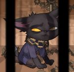2026 abuse abused anthro bars biped black_body black_fur bound brown_eyes chain chained clothed clothed_anthro clothed_male clothing cute_fangs digital_drawing_(artwork) digital_media_(artwork) fangs fur heterochromia hi_res hollow_eyes kneeling league_of_legends looking_at_viewer male male_anthro monotone_body monotone_fur pivoted_ears prisoner riot_games sad shaded side_view skinny skinny_anthro skinny_male soft_shading solo teeth tencent torn_clothing veigar xpyray yellow_eyes yordle