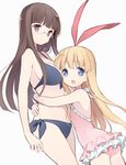  amae_koromo bikini itsumi_(itumiyuo) saki sawamura_tomoki swimsuits 