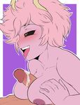  areola ashido_mina breasts chillguysmut duo erection faceless_male female hi_res humanoid humanoid_penis male male/female my_hero_academia nipples not_furry nude penis saliva sex solo_focus titfuck tongue tongue_out 