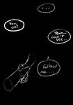  black-kitten black_and_white comic disembodied_hand english_text monochrome text zero_pictured 