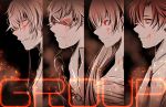  1girl 3boys accelerator artist_request blood etzali multiple_boys musujime_awaki profile sunglasses to_aru_majutsu_no_index tsuchimikado_motoharu 