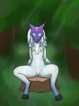  2017 anthro biped blue_eyes blue_pussy caprine chest_tuft clitoris detailed_background digital_drawing_(artwork) digital_media_(artwork) female forest front_view fur glowing glowing_eyes grass hooves kindred_(lol) lamb_(lol) league_of_legends long_ears mammal markings mask nude outside pussy riot_games selixjackal sheep sitting solo spirit spread_legs spreading stump tree tuft video_games wet white_fur 