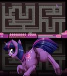  2017 anatomically_correct anatomically_correct_pussy animal_genitalia animal_pussy blush butt dankflank equine equine_pussy feathered_wings feathers female feral friendship_is_magic hair hi_res hooves horn looking_at_viewer mammal my_little_pony open_mouth purple_eyes pussy solo twilight_sparkle_(mlp) underhoof winged_unicorn wings 