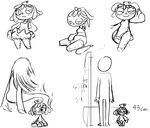  2017 animate_inanimate button_(disambiguation) clothed clothing doll facial_expressions female ghost ghostly_possession hair human mammal minus8 model_sheet not_furry pin plushie possession raggedy_ann red_hair sketch solo solo_focus spirit toy 