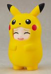  1girl eyes_closed figure lillie_(pokemon) nendoroid open_mouth pikachu pokemon pokemon_sm 