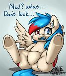  2017 animal_genitalia animal_penis balls butt child cute cutie_mark cutiepoppony digital_media_(artwork) equine equine_penis fan_character feathered_wings feathers female friendship_is_magic fur hair horse looking_at_viewer male male/female mammal my_little_pony nude open_mouth pegasus penis pony simple_background smile solo teeth tongue watercolor_lollipop wings word young 