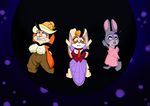  2017 anthro big_breasts black_nose blonde_hair bonnie_hopps bound breast_grab breast_squeeze breasts buckteeth clothed clothing disney dr._chaos dress erect_nipples eye_roll female fur glowing glowing_eyes grey_fur group hair half-closed_eyes hand_on_breast hi_res jacket lagomorph long_ears looney_tunes mammal mind_control mother nipples open_mouth orange_eyes orange_fur orange_hair pants parent patricia_bunny pink_nose purple_eyes rabbit shirt simple_background sonic_(series) sphere tan_fur teeth the_looney_tunes_show tongue upset vanilla_the_rabbit warner_brothers zootopia 