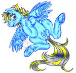  blush breasts catnel equine female feral hooves horse looking_at_viewer mammal my_little_pony pegasus play_with_me pony sex silverd teats wings 