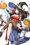  cleavage halloween heels neko pantyhose soccer_spirits transparent_png witch 