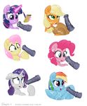  2017 absurd_res animal_genitalia animal_penis applejack_(mlp) blonde_hair blue_eyes cim_on_face cum cum_in_hair disembodied_penis earth_pony equine equine_penis female fluttershy_(mlp) friendship_is_magic glowing green_eyes hair hat hi_res horn horse magic male mammal my_little_pony notepad open_mouth pegasus pencil_(object) penis pink_hair pinkie_pie_(mlp) pony rainbow_dash_(mlp) rarity_(mlp) selenophile simple_background tongue tongue_out twilight_sparkle_(mlp) unicorn vein white_background wings 