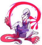  2017 5_toes anthro blush claws feet female hi_res nintendo nude pok&eacute;mon pussy salazzle scalie shiny_pok&eacute;mon smile snappygrey soles solo spread_legs spreading toe_claws toes tongue tongue_out video_games 