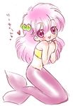  akazukin_chacha marin mermaid open_eyes pink_hair 