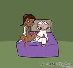  bed dildo doc_mcstuffins female female/female flat_chested lambie_(doc_mcstuffins) oxocandykissesoxo pussy pussy_juice sex_toy simple_background wet young 