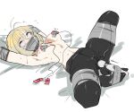  1girl ahegao antenna_hair arcueid_brunestud arms_behind_head bdsm black_pantyhose blonde_hair blush bondage bound bound_arms bound_legs breasts clitoral_stimulation commentary commission covered_mouth duct_tape english_commentary eudetenis forced_orgasm gag gagged highres improvised_gag lying navel nipple_stimulation nipple_tweak nipples no_shoes on_back orgasm pantyhose pasties pussy_juice red_eyes restrained rolling_eyes sex_toy shiny_clothes short_hair sidelocks single_hair_intake sketch solo spread_legs stationary_restraints stomach sweat tape tape_bondage tape_gag tape_on_nipples tearing_up tears trembling tsukihime tsukihime_(remake) vibrator vibrator_on_nipple white_background 