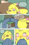  bulge comic human mammal milachu milachu92 nintendo pikachu pok&eacute;mon rodent tagme video_games 